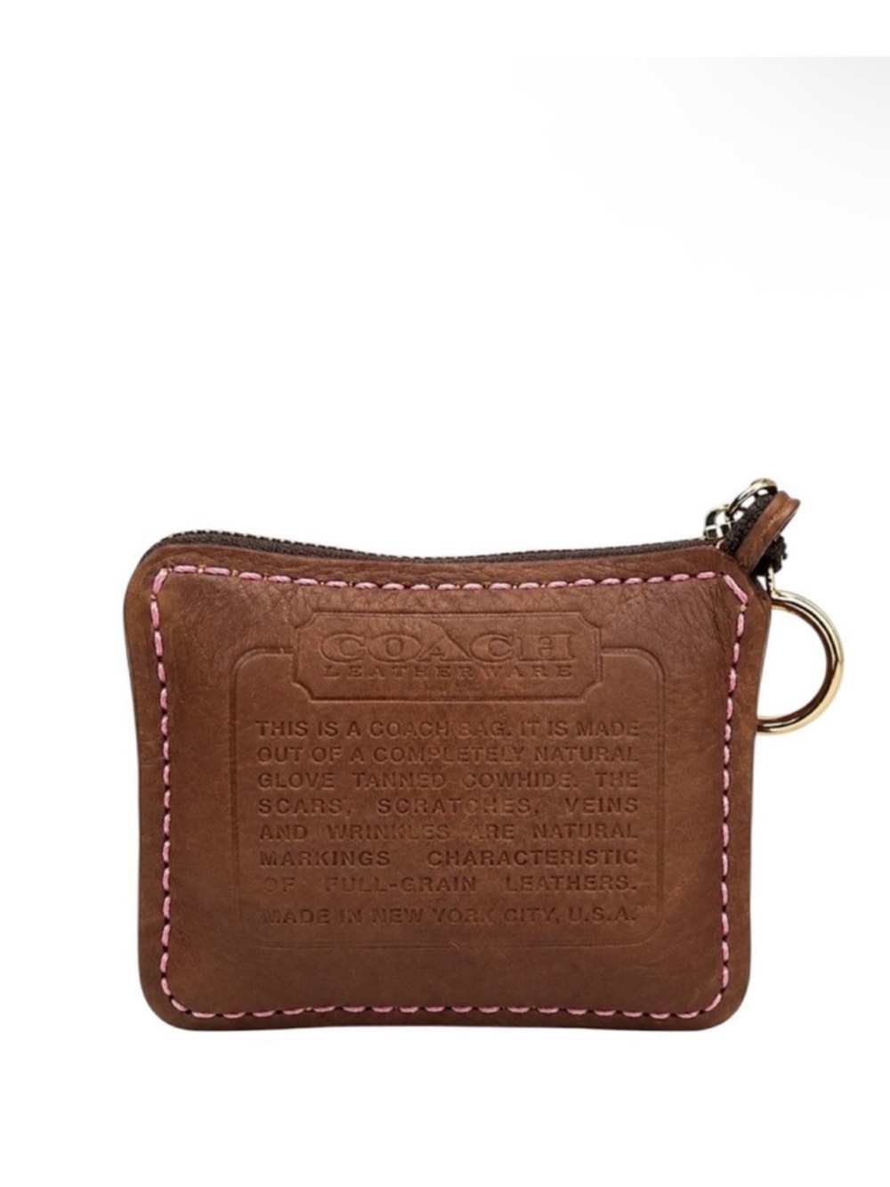Coach (1995) Handmade Creed Bag Charm
